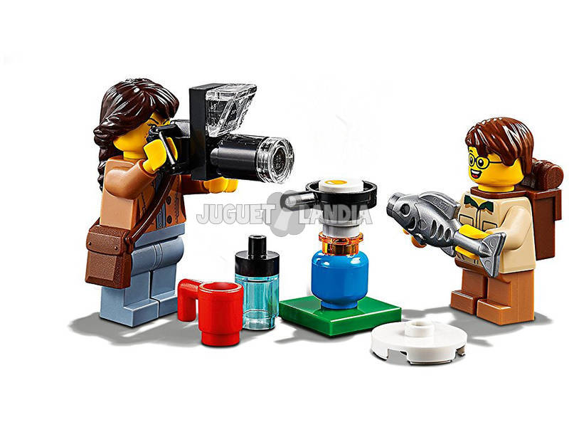 Lego City Pack Figuras Aventuras ao Ar Livre 60202