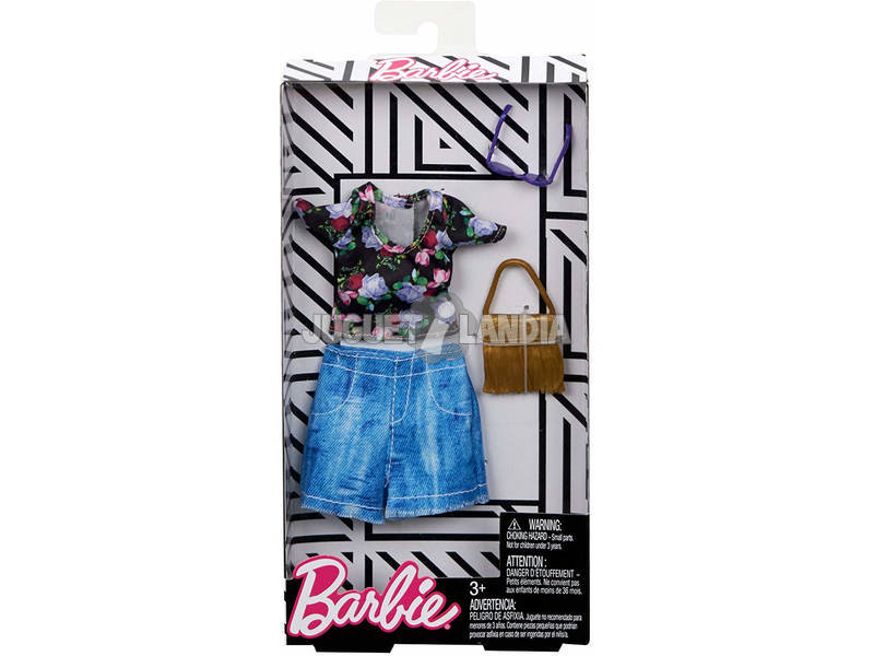 Conjunto Barbie Mode Look Completo Mattel FND47