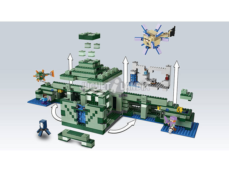 Lego Minecraft Ocean Monument 21136