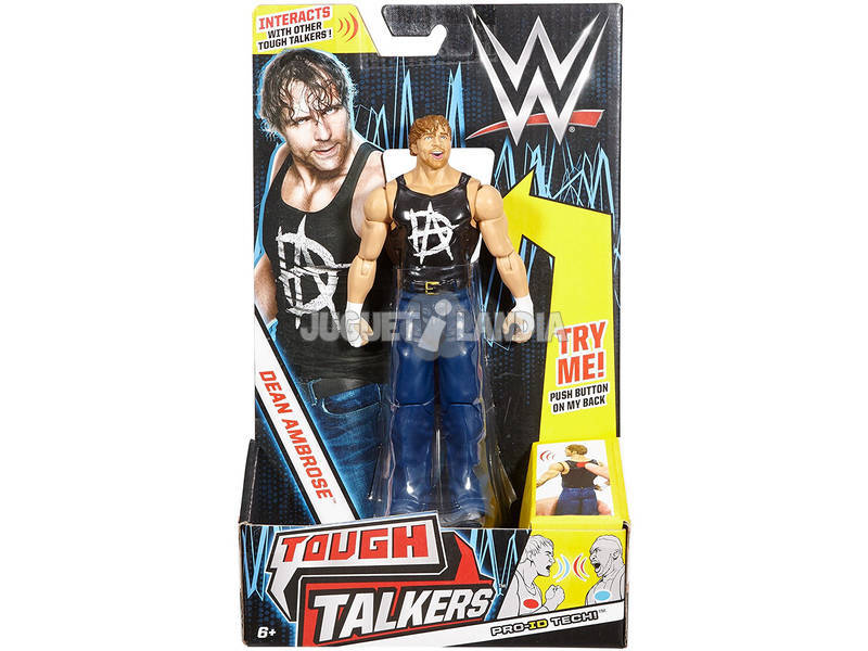 Figurine WWE Tough Talkers 15 cm Mattel DXG74 
