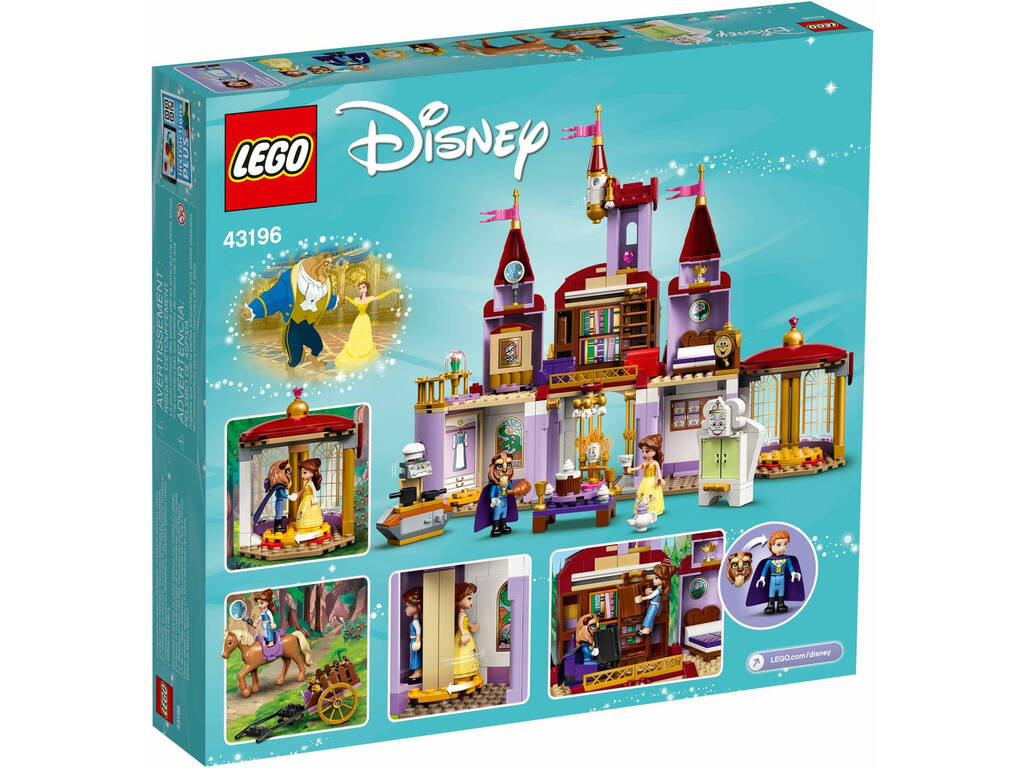 Lego Disney Château de la Belle et la Bête 43196