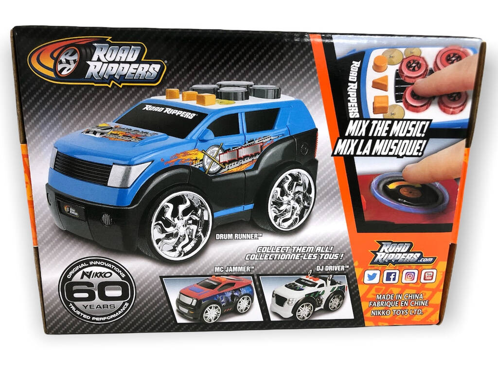 Road Rippers Car with Light and Sound Road Rockin Rides MC Jammer Nikko 20321