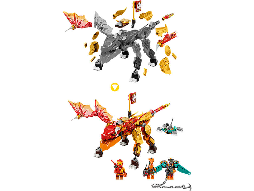 Lego Ninjago Fire Dragon EVO de Kai 71762