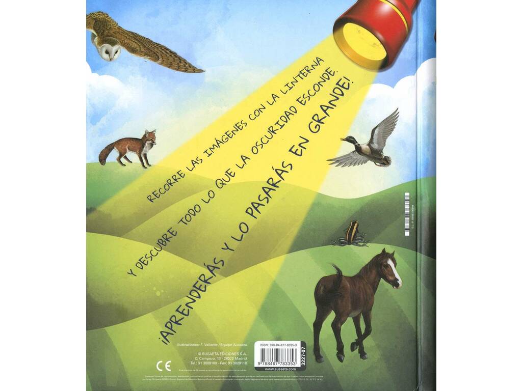Libro Torcia Animali della fattoria Susaeta S3227007