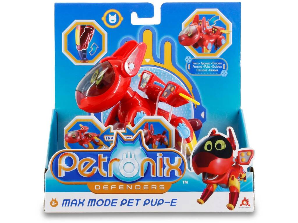 Petronix Defenders Max Mode Mini Pet Famosa PET02000