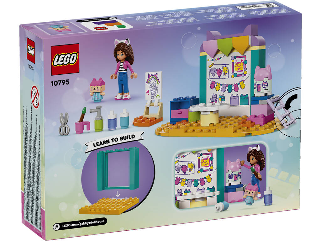 Lego Gabby's Doll House Creations avec Baby Box 10795