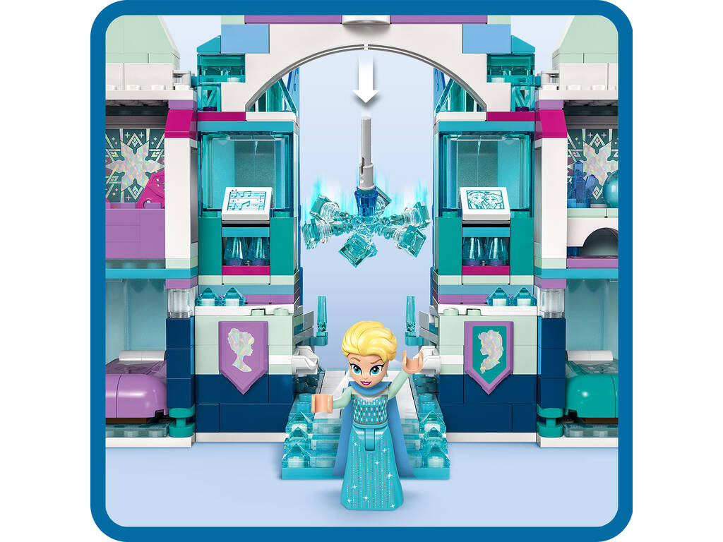 Lego Disney Frozen Palacio de Hielo de Elsa 43244