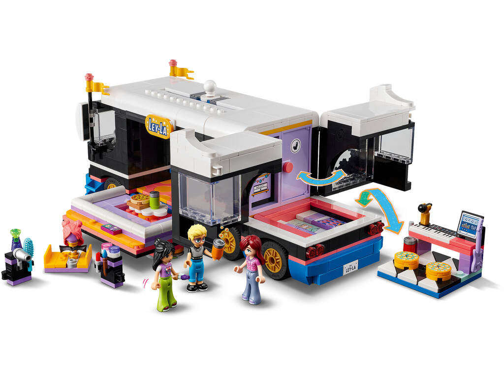 Lego Friends Autobús de Gran Gira Musical 42619