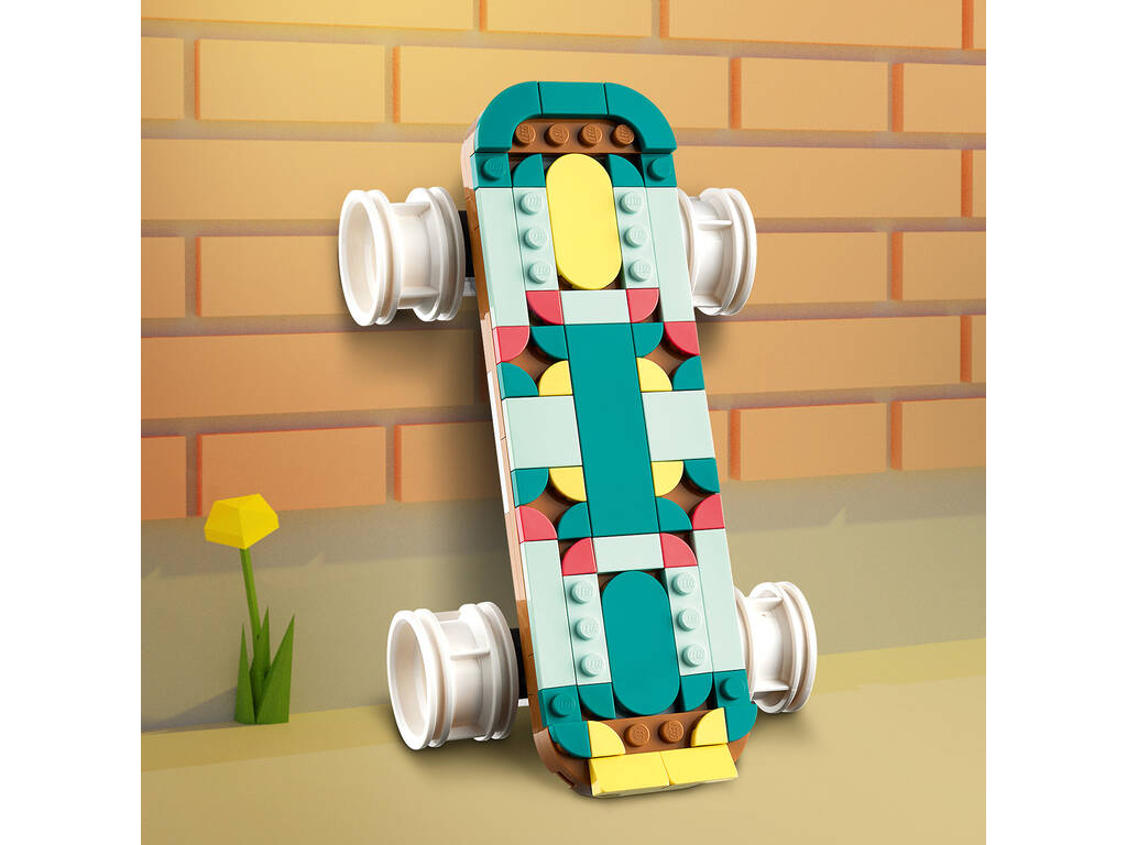 Lego Creator 3 en 1 Rétro Skateboard 31148