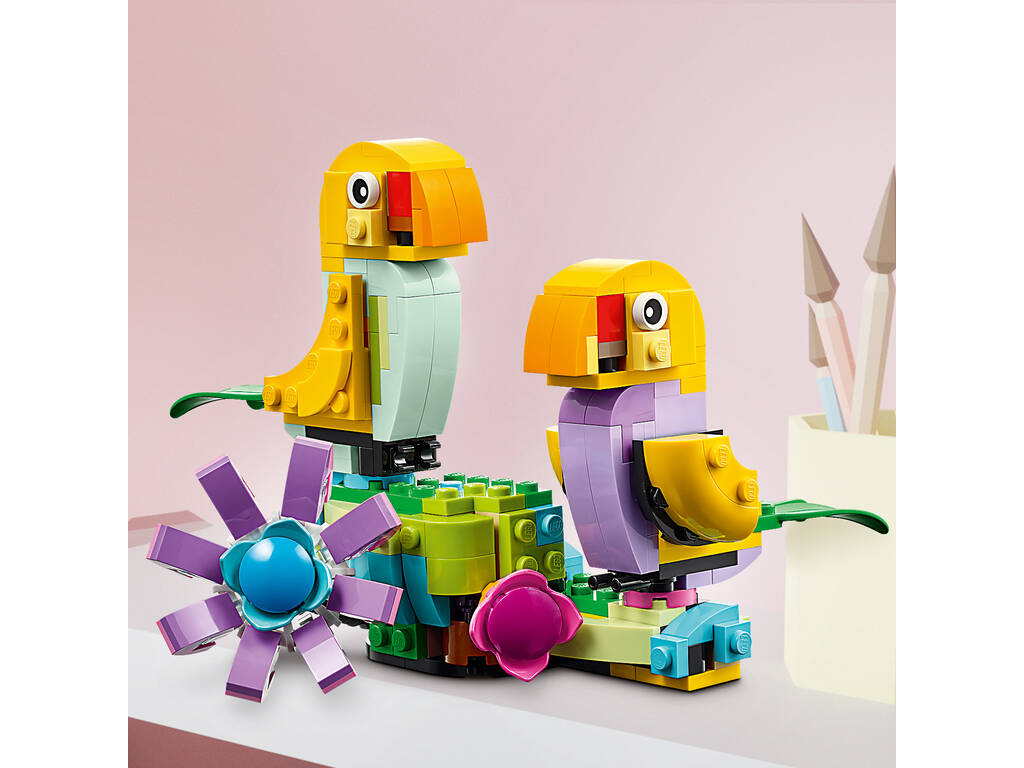 Lego Creator 3 in 1 Blumen in der Gießkanne 31149