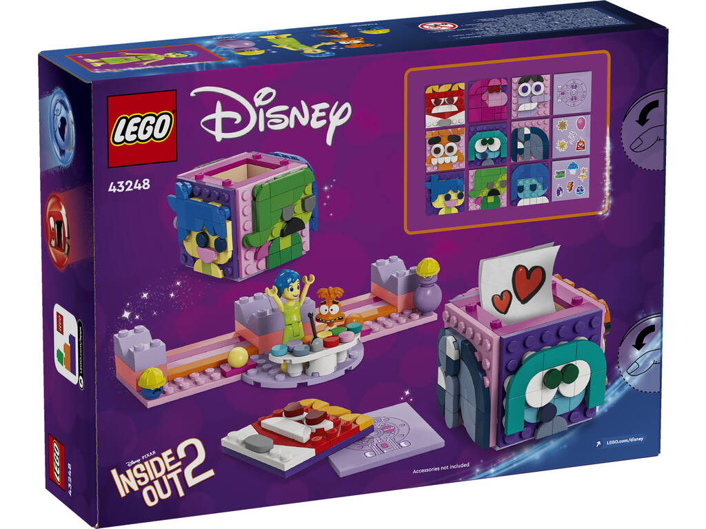 Lego Disney Inside Out 2 Cubes d'humeur 43248