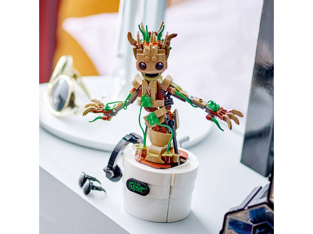 Lego Marvel Groot Bailarín 76297