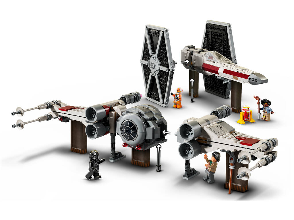 Lego Star Wars Tie Fighter et X-wing fusionnés 75393