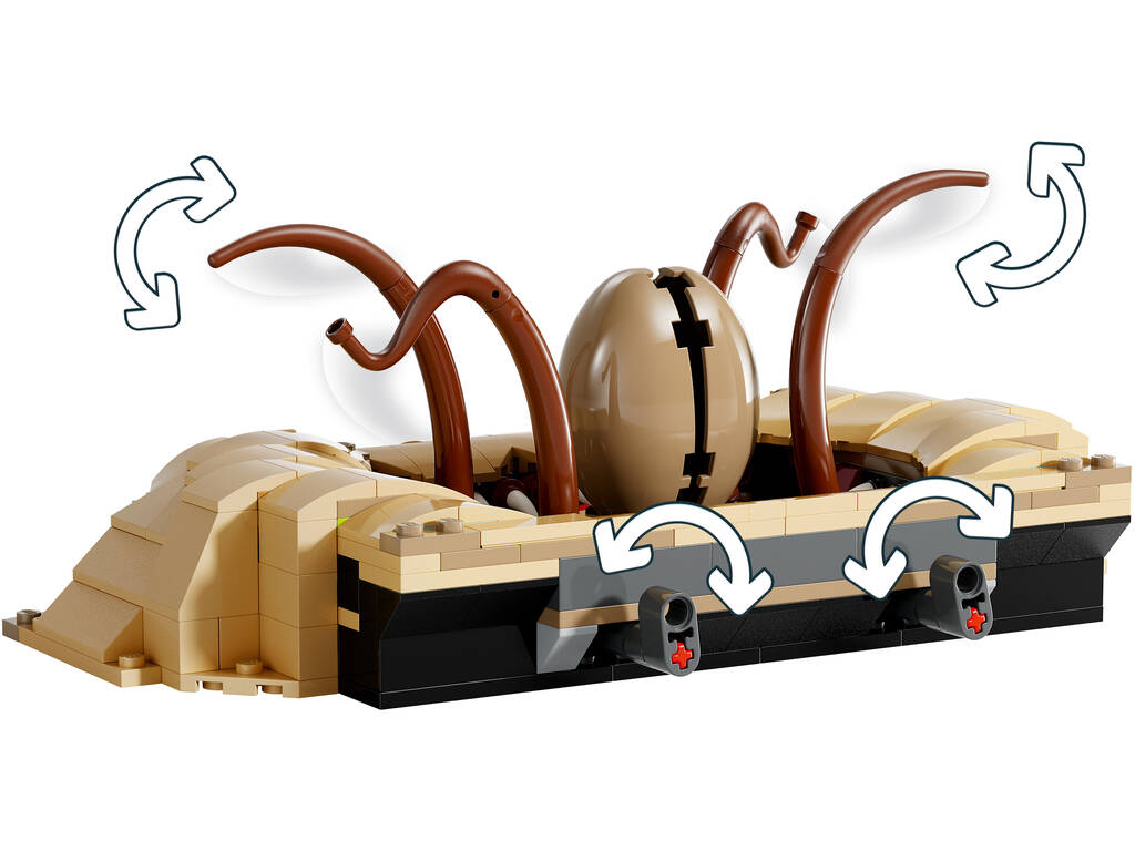 Lego Star Wars Wüsten-Skiff und Sarlacc-Grube 75396