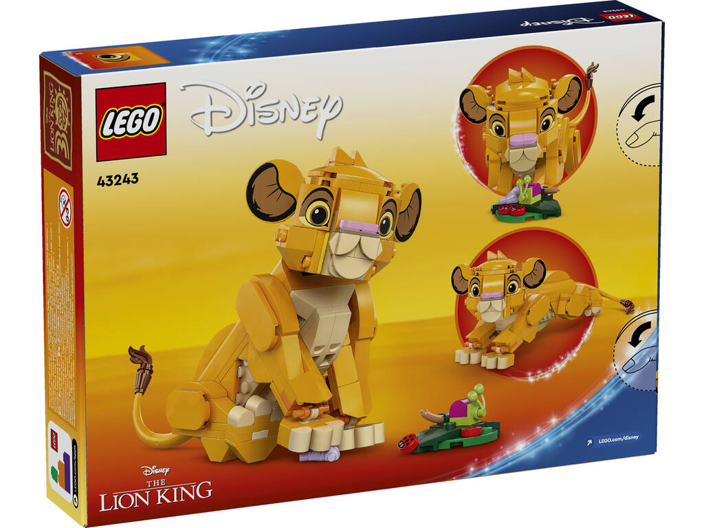 Lego Disney El Rey León: Simba Cachorro 43243