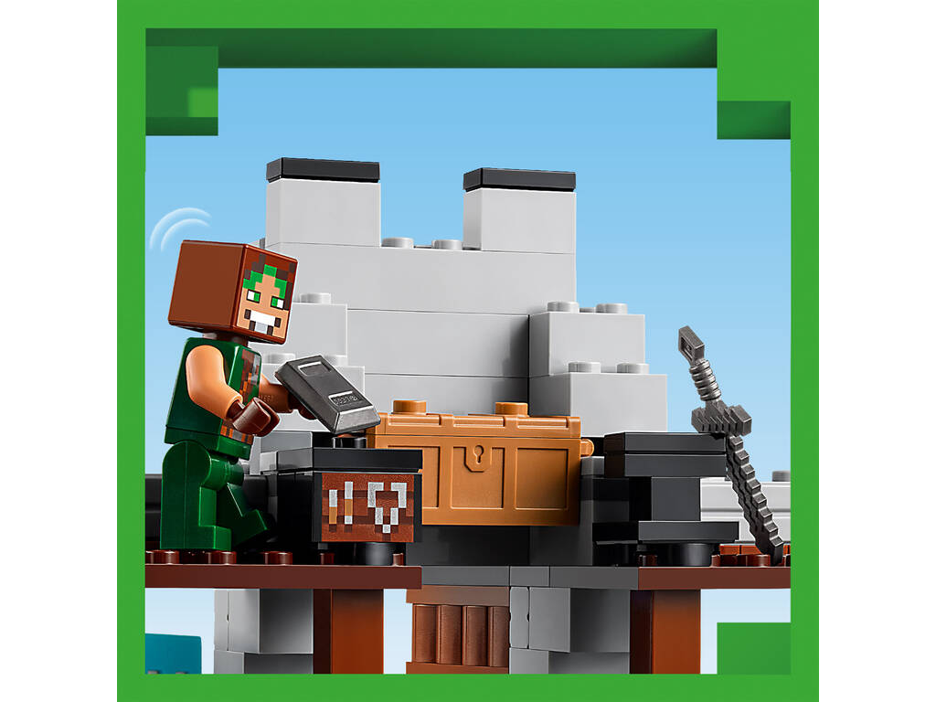 Lego Minecraft A Fortaleza do Lobo 21261