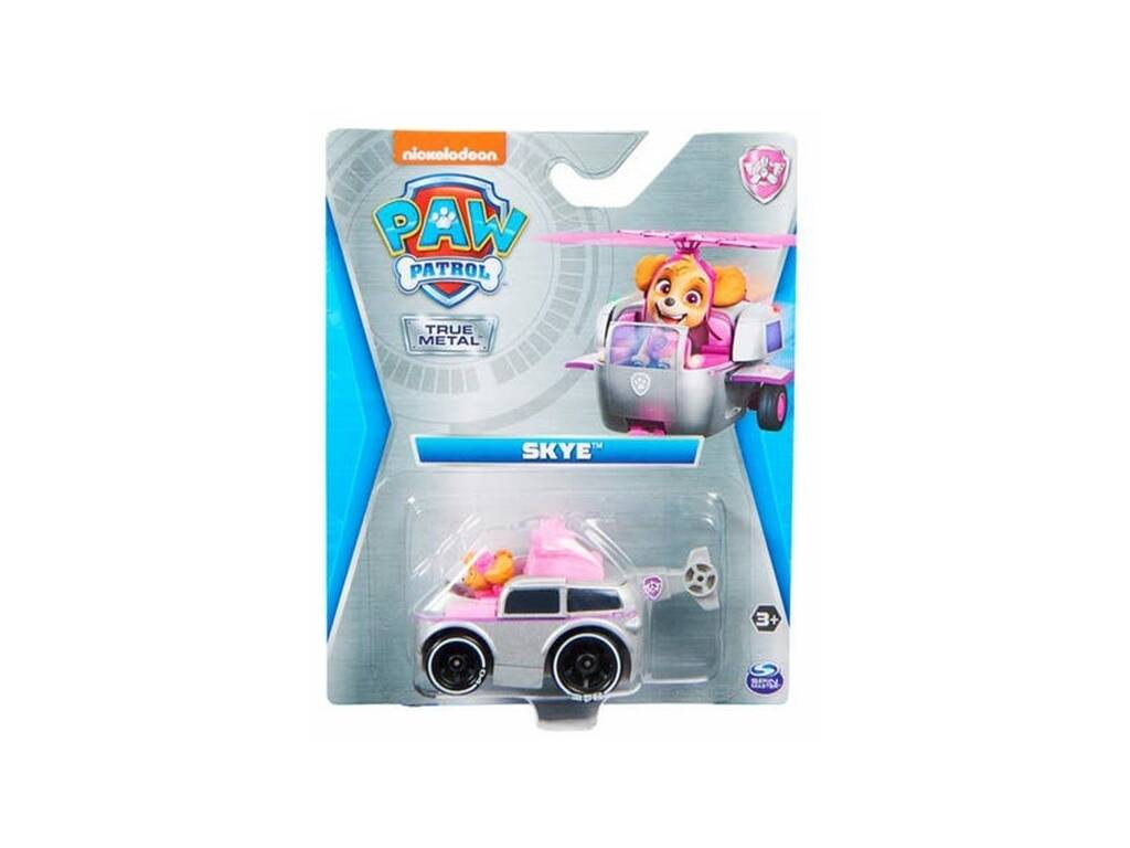 Paw Patrol Véhicule Canin True Metal Spin Master 6065501