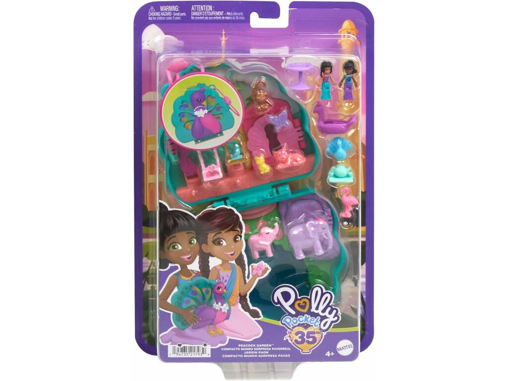 Polly Pocket 35ème Anniversaire Coffret avec Figurines Mattel FRY35