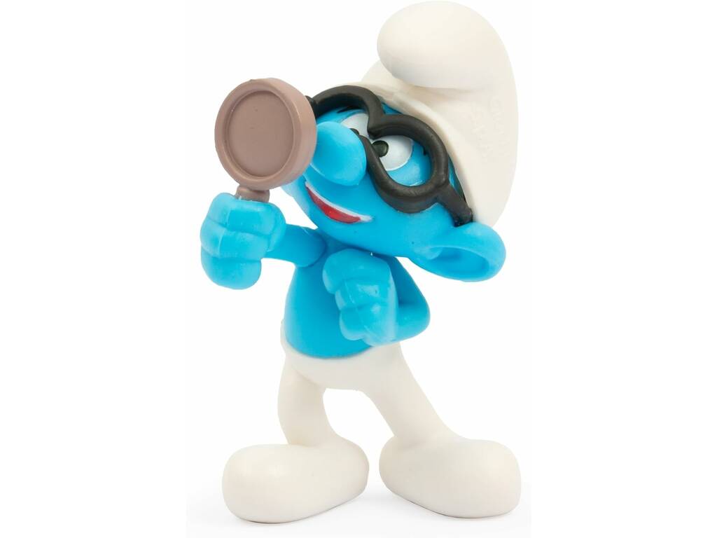 Smurfs Casa com Figura Surpresa Famosa PUF13000