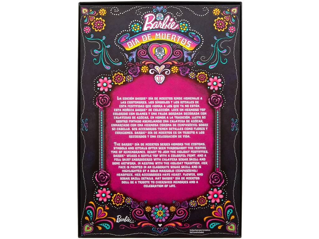 Barbie Signature Día de Muertos Muñeca Barbie Edición 2024 Mattel HRM72