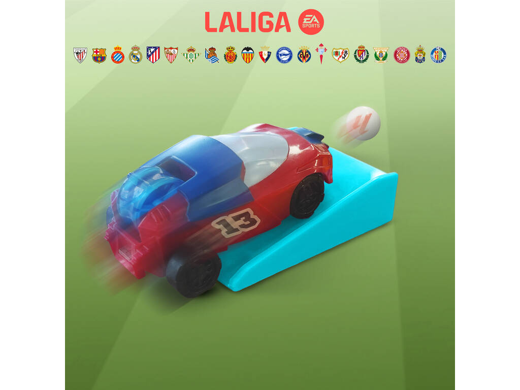 Turbo Champs La Liga Pack Vehículo con Accesorios IMC Toys 926400