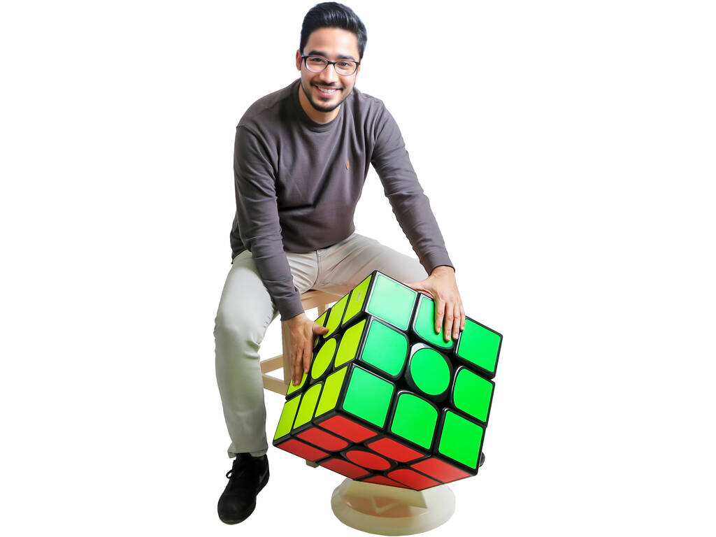 Super Cubo Puzzle Cores de 38x38x38 cm