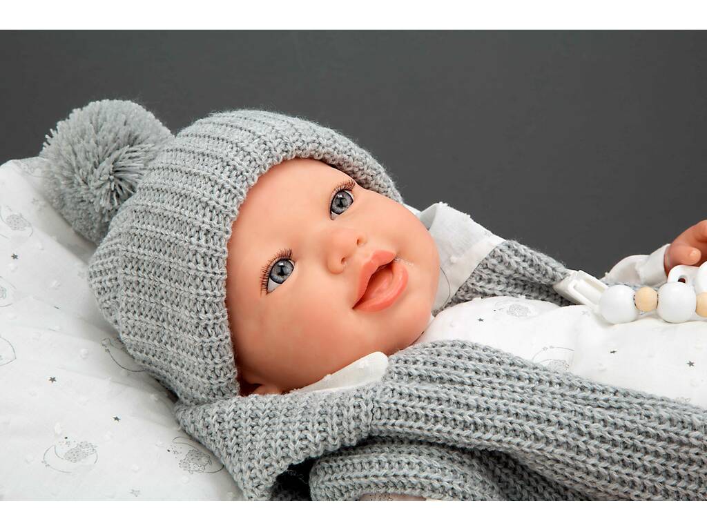 Poupée Reborn Daniela de 45 cm avec coussin