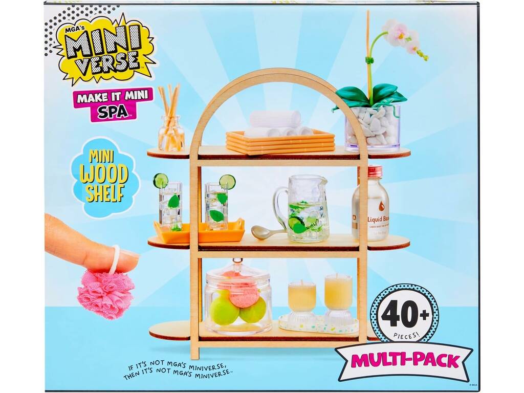 MiniVerse Pack Make It Mini Spa avec plus de 40 pièces