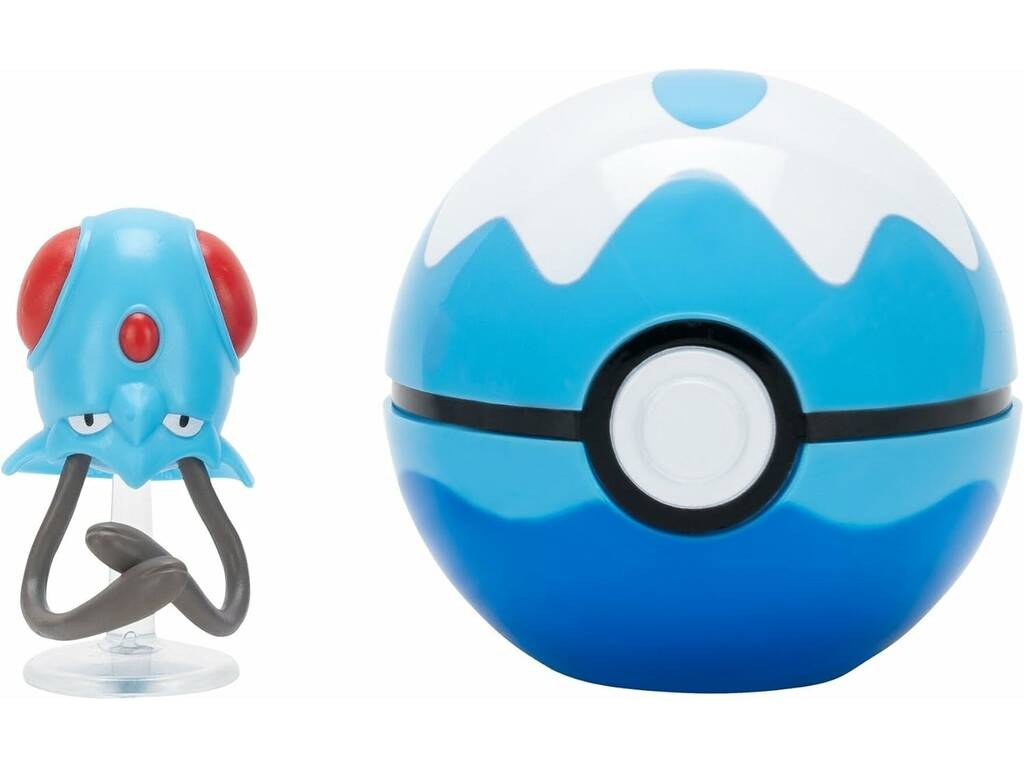 Figurine Pokémon Clip N Go avec balle