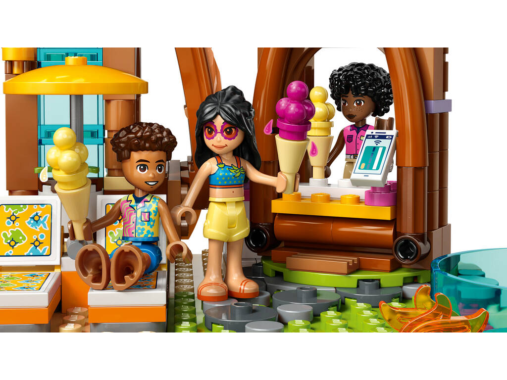 Lego Friends Hôtel de vacances en famille sur la plage