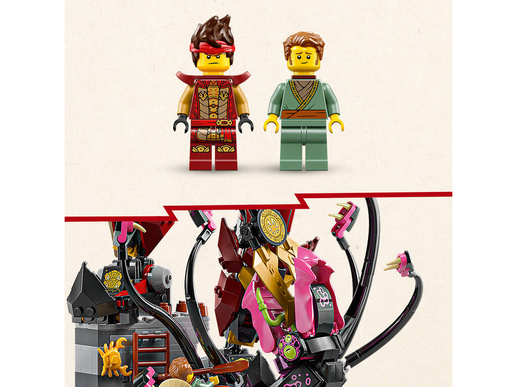 Lego Ninjago Meca Caballero del Fuego