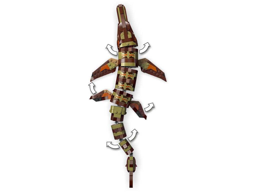 Lego Jurassic World Rebirth Mission navale : Mosasaurus à construire