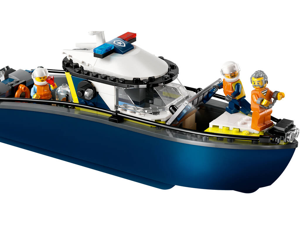 Lego City Persecucion en Barco de Policia