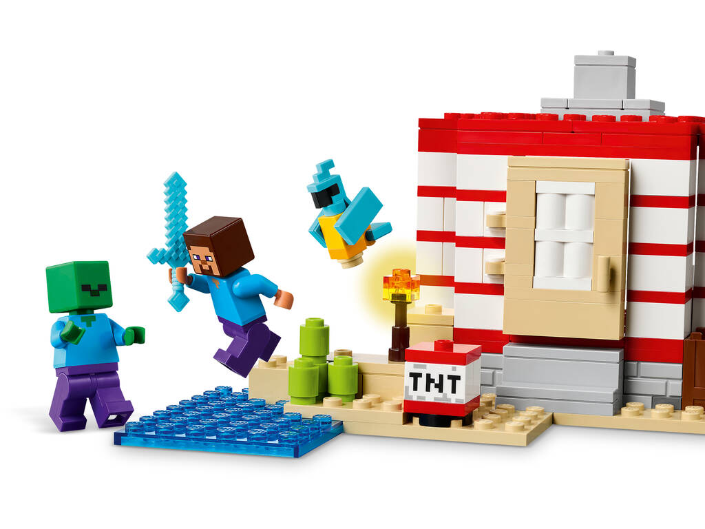 Lego Minecraft Dynamite Jungle House