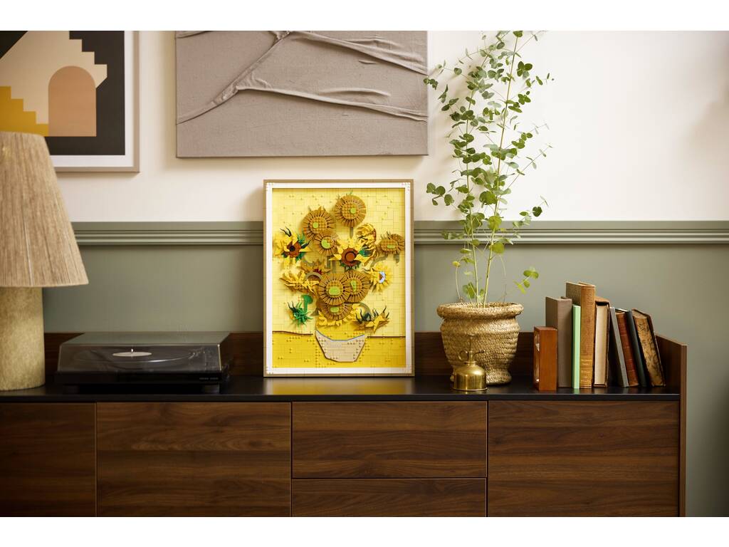 Lego Art Vincent VAn Gogh Los Girasoles