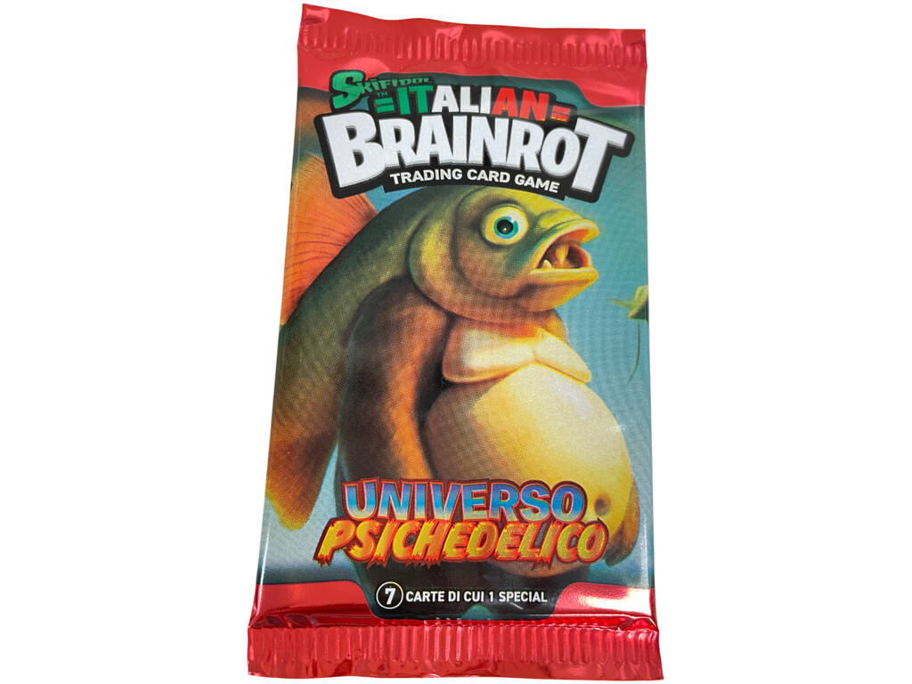 BrainRot Italian TCG Enveloppe Univers Psichedelic avec 7 cartes surprises