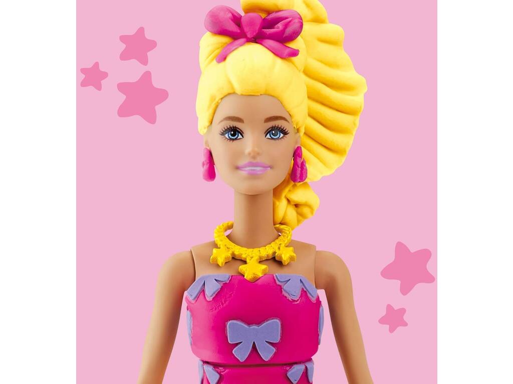 Playdoh Barbie Volantes y Lazos