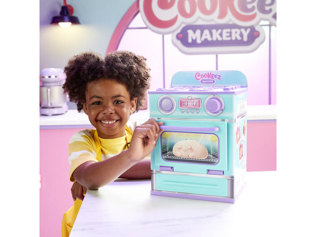 Cookeez Makery Horno Mágico Azul con Peluche Sorpresa