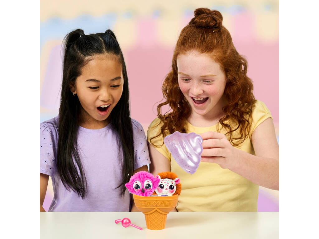 Cookeez Makery Yum Yumz Glace magique avec 2 peluches surprises