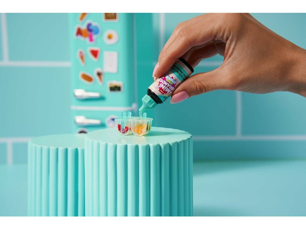 Zuru Mini Brands Pack Réfrigérateur avec 2 Boules Surprise Mini Minis 