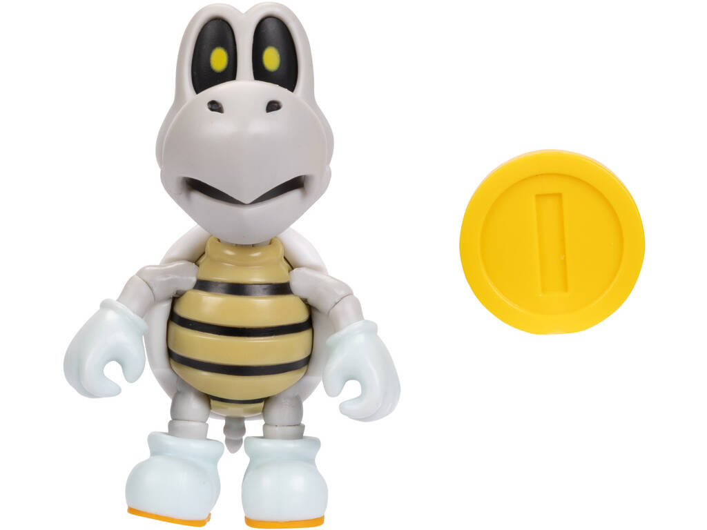 Super Mario Figura de Ação de 10 cm com Acessório