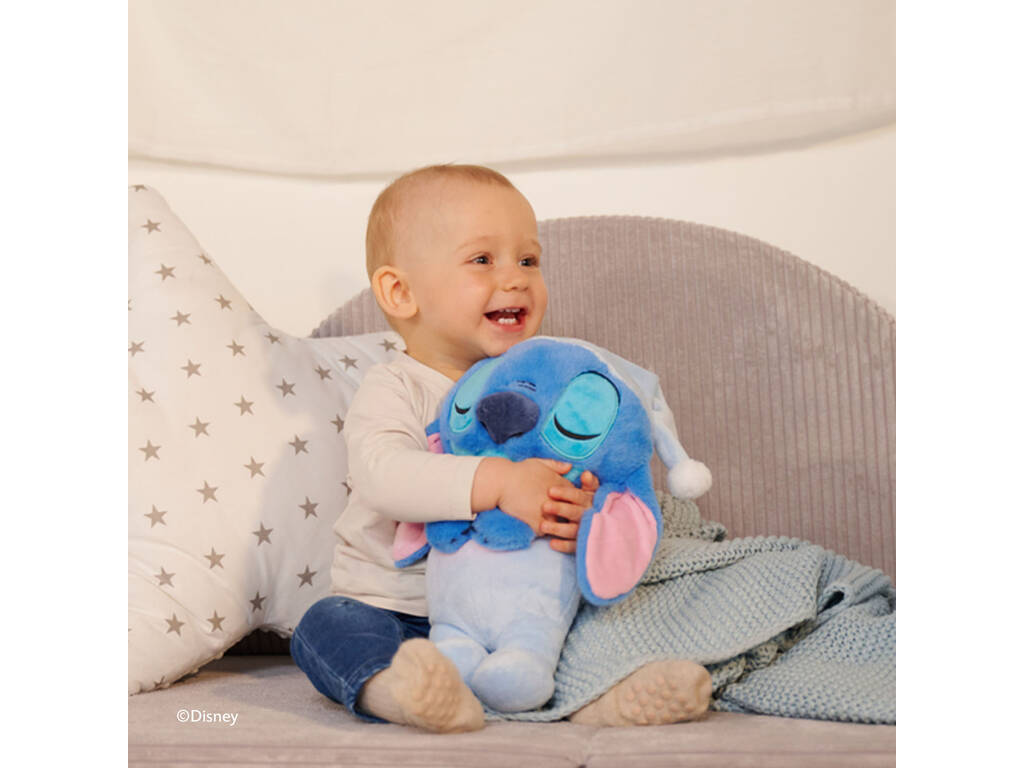Peluche Disney Stitch Stitch Heure du coucher de 31 cm