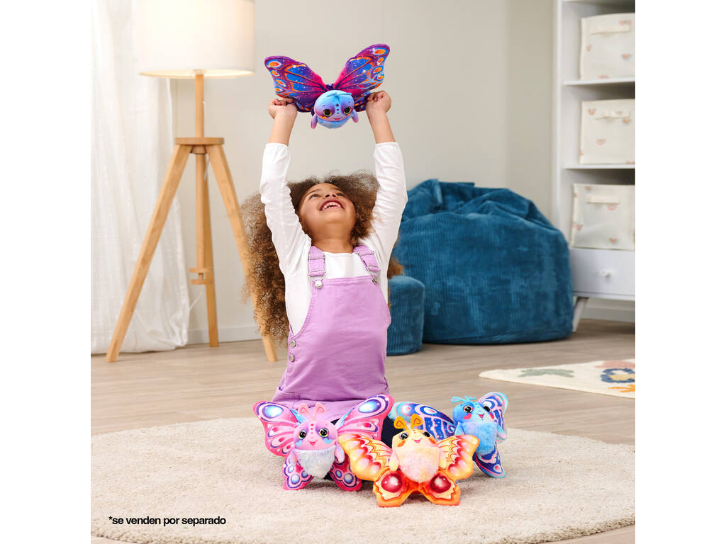 FluffyFly Peluche Papillon Surprise