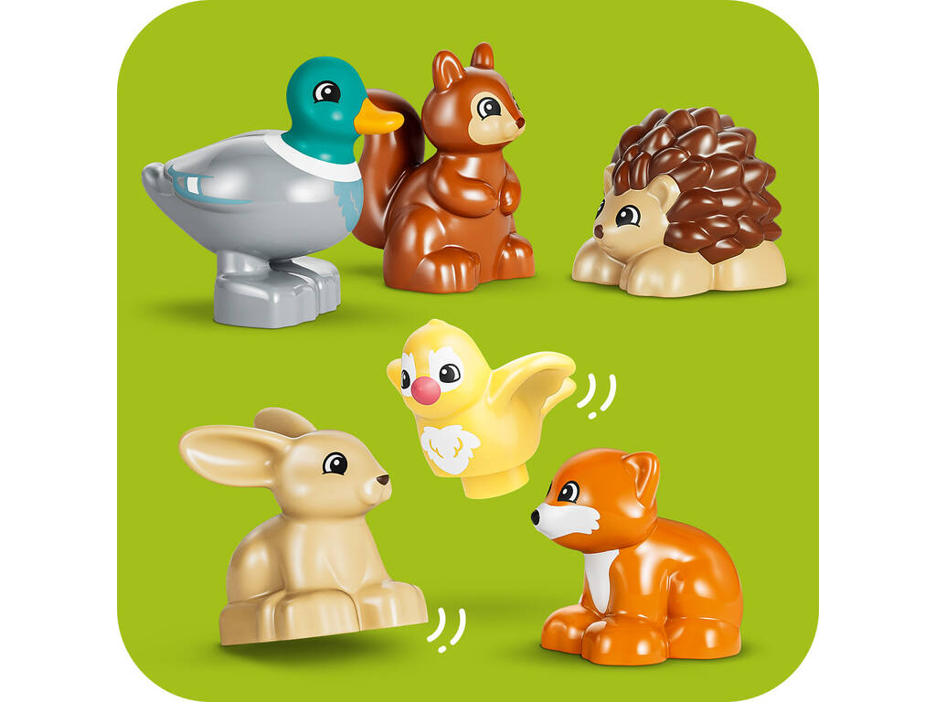 Lego Duplo Bosque de los Descubrimientos con Animales Salvajes
