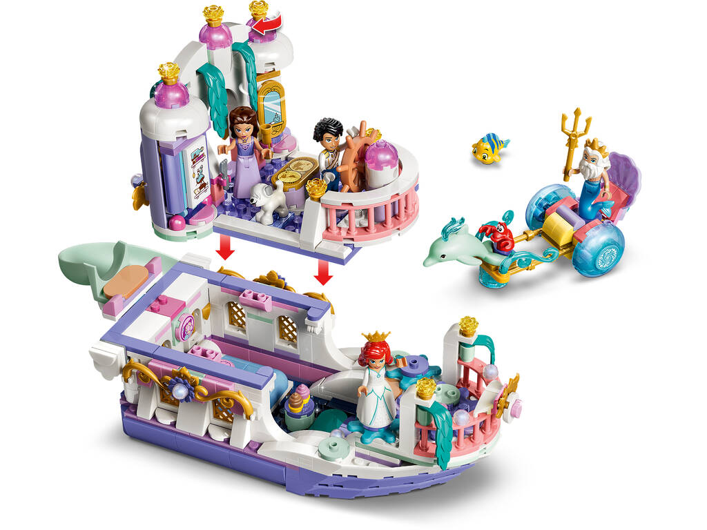 Lego Disney Barco de la Boda Real de Ariel