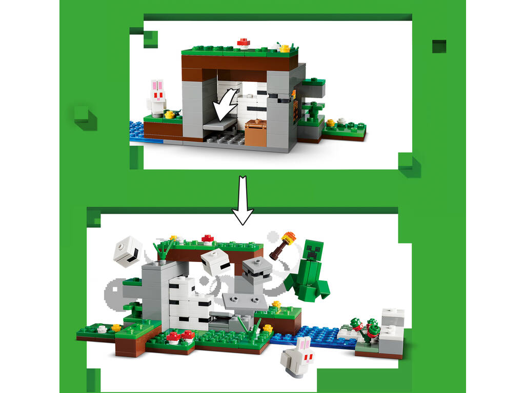 Lego Minecraft Aventura de la Primera Noche