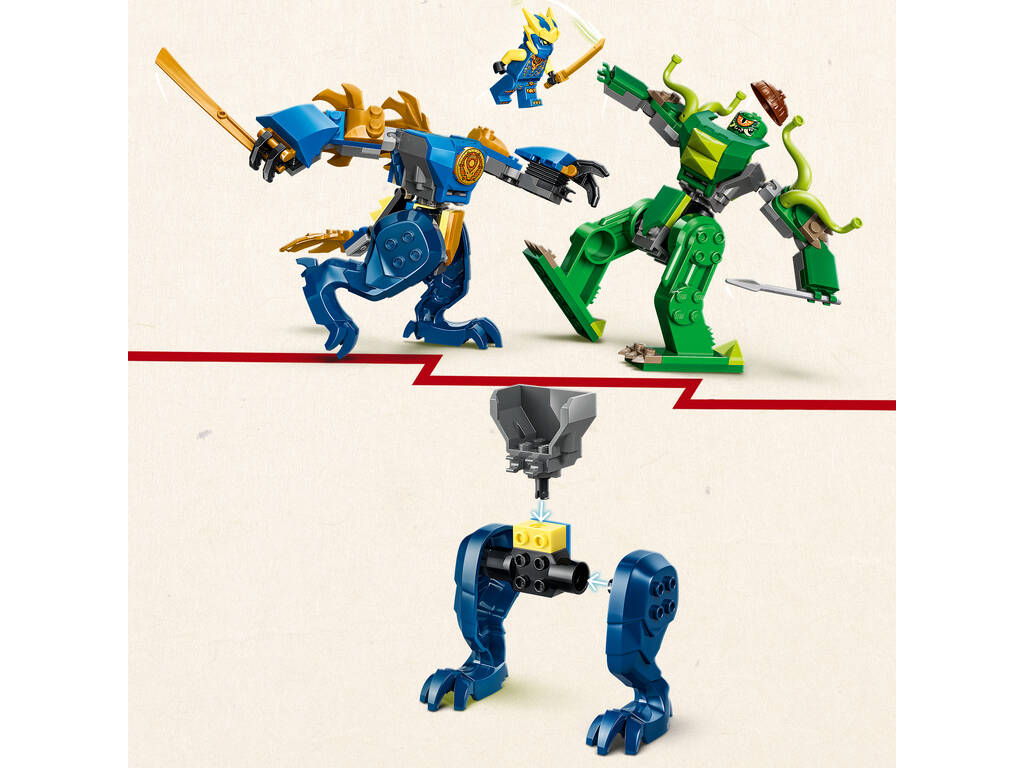 Lego Ninjago Combate del Meca-Dragón de Jay