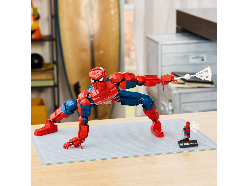 Lego Marvel Spiderman Brand New Day Figura de Héroe: SpiderMan