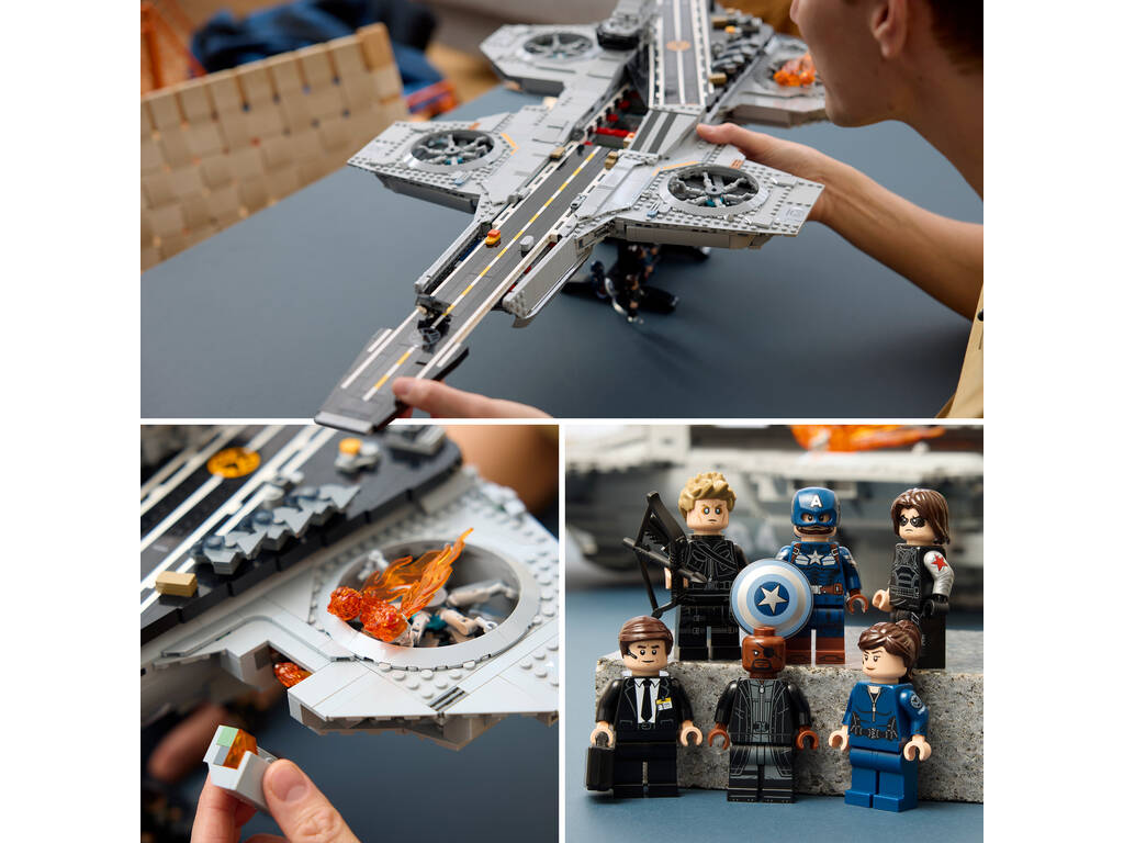 Lego Marvel The Infinity Saga Helitransporte de S.H.I.E.L.D.