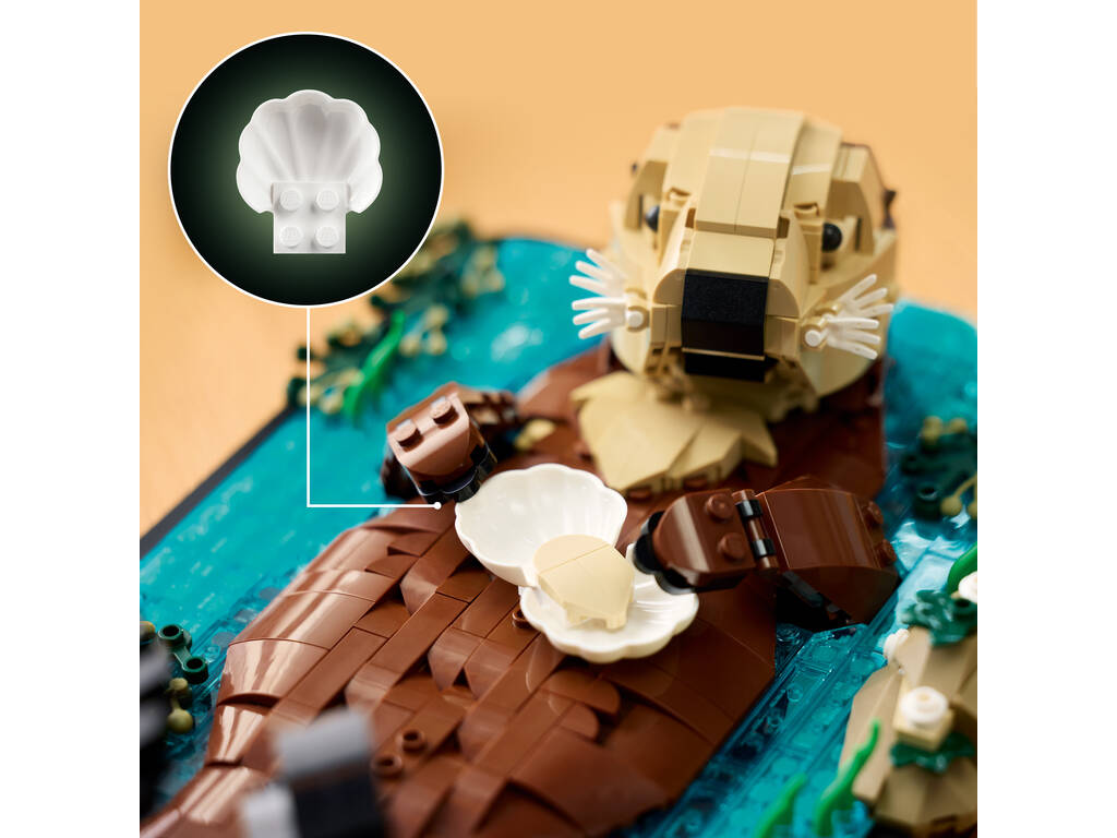 Lego Ideas Nutrias Marinas a Flote